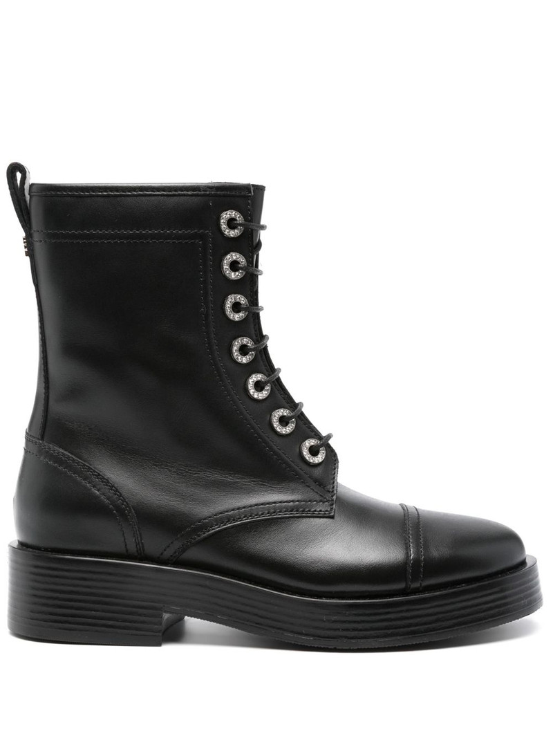 leather combat boots 1