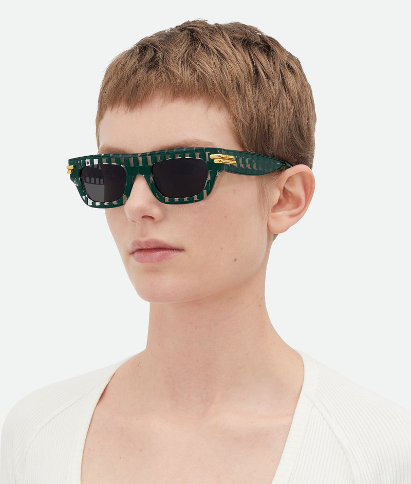 Bottega Veneta Mitre Square Sunglasses outlook