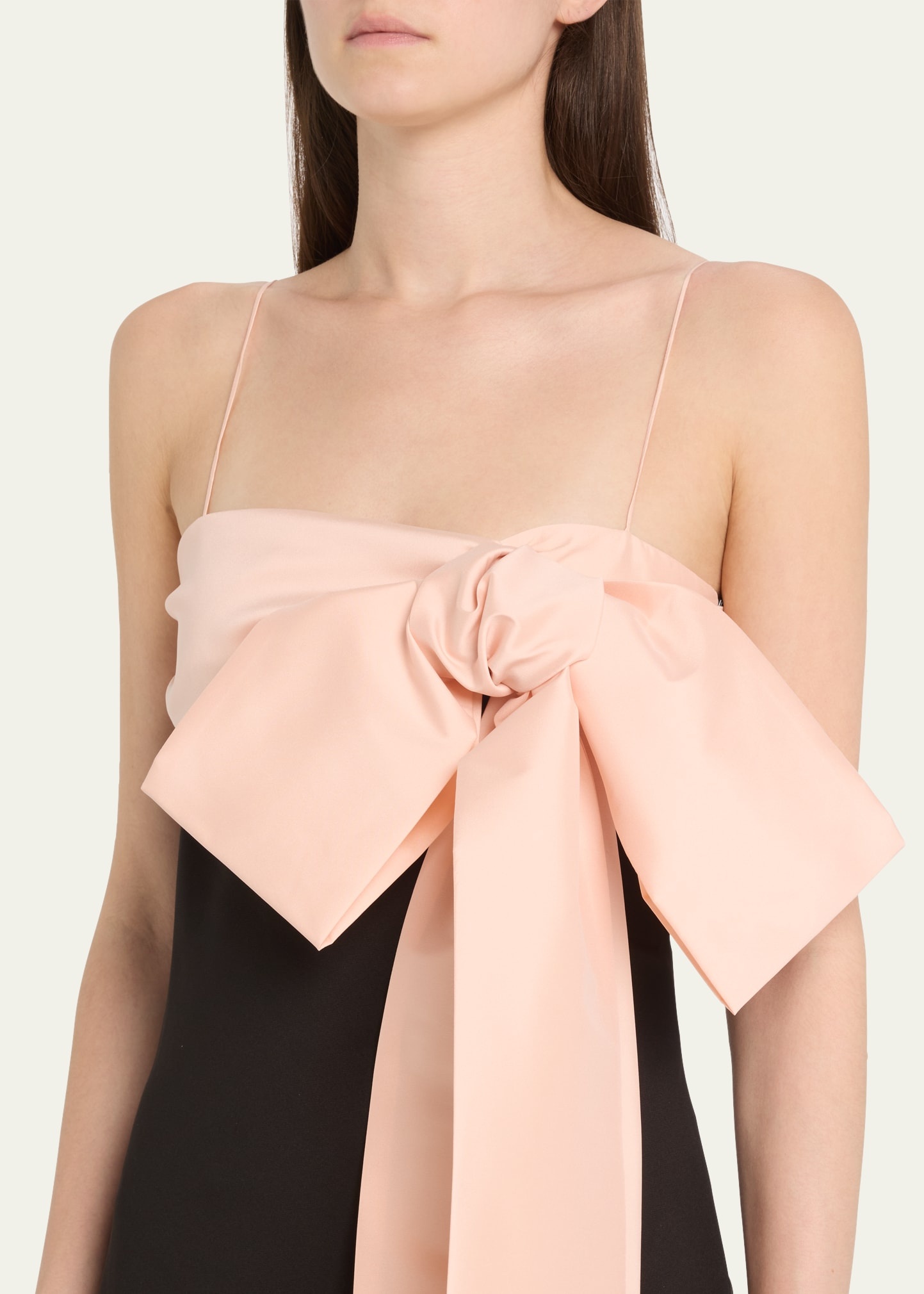 Bow Strapless Colum Gown - 5
