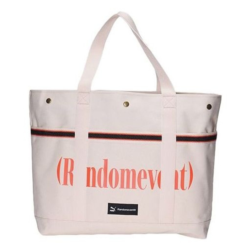 PUMA x Randomevent Tote Bag 'Beige Orange' 07702001 1