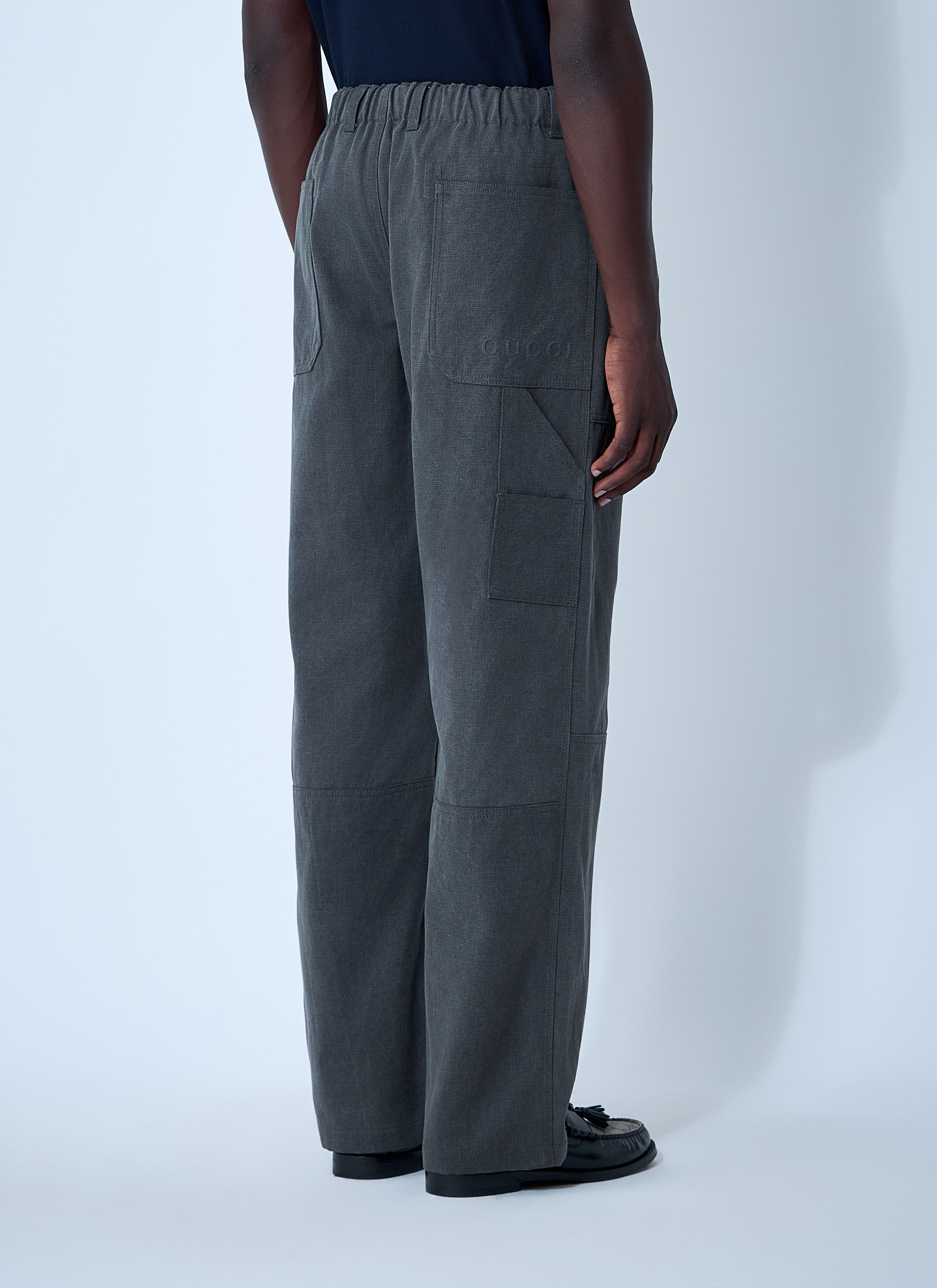 Faded Canvas Pants - 4