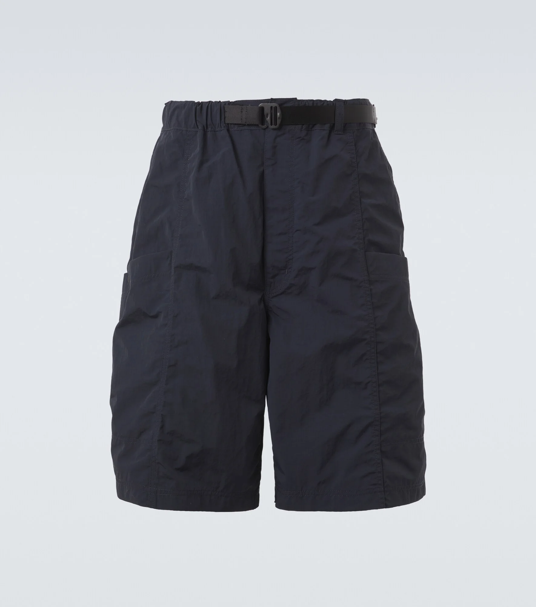Belted cargo shorts - 1