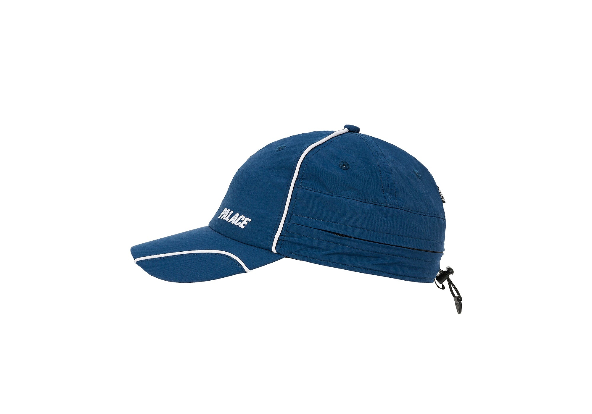 FONT ZIP SHELL NECK SAVER 6-PANEL NAVY - 5