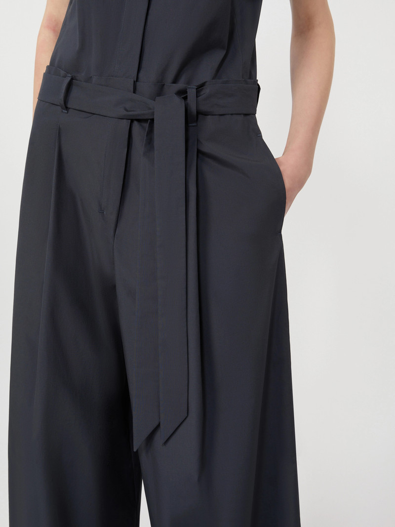 CENTRO Cotton poplin jumpsuit - ULTRAMARINE 5
