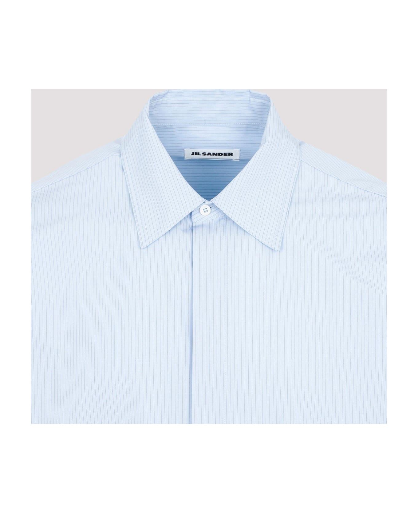 Logo Embroidered Long-sleeved Shirt - 3