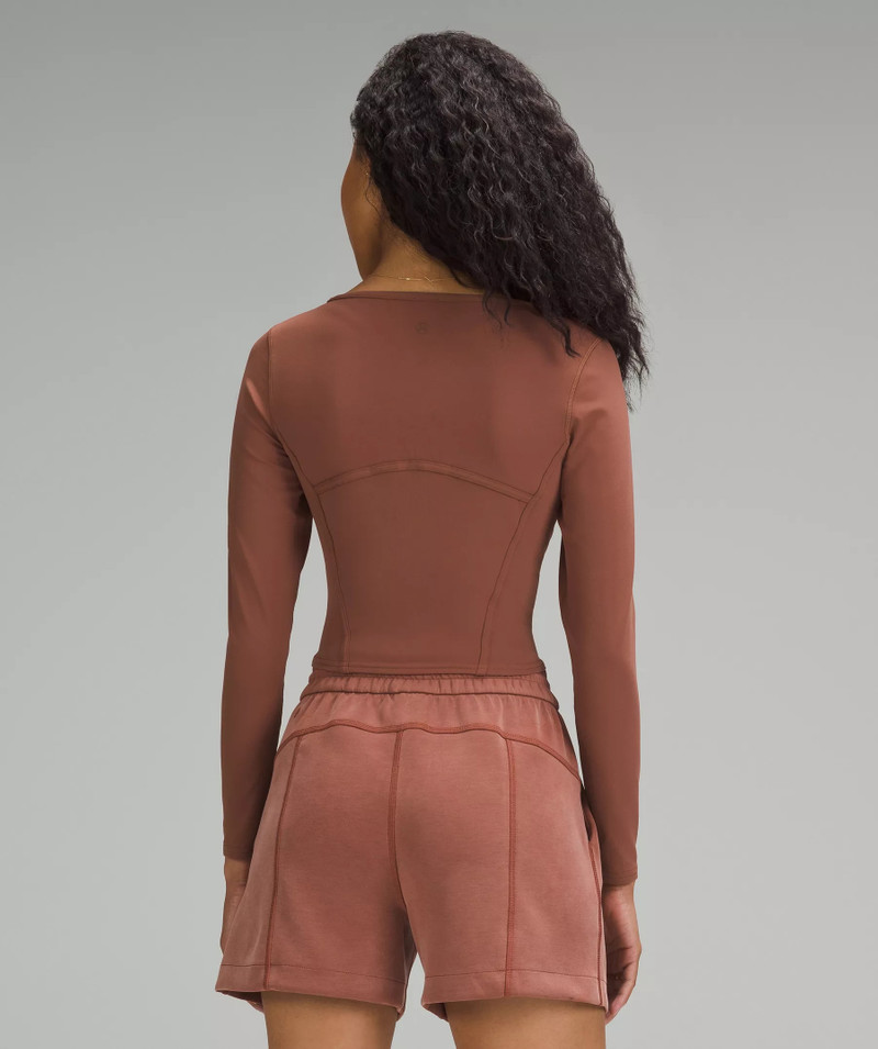 Waist-Seamed Nulu Long-Sleeve Shirt 3