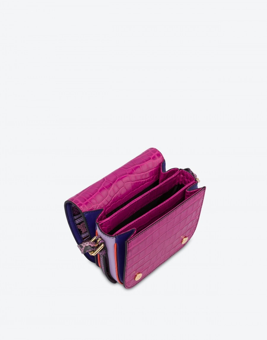 PATCHWORK CALFSKIN CROSSBODY BAG - 3
