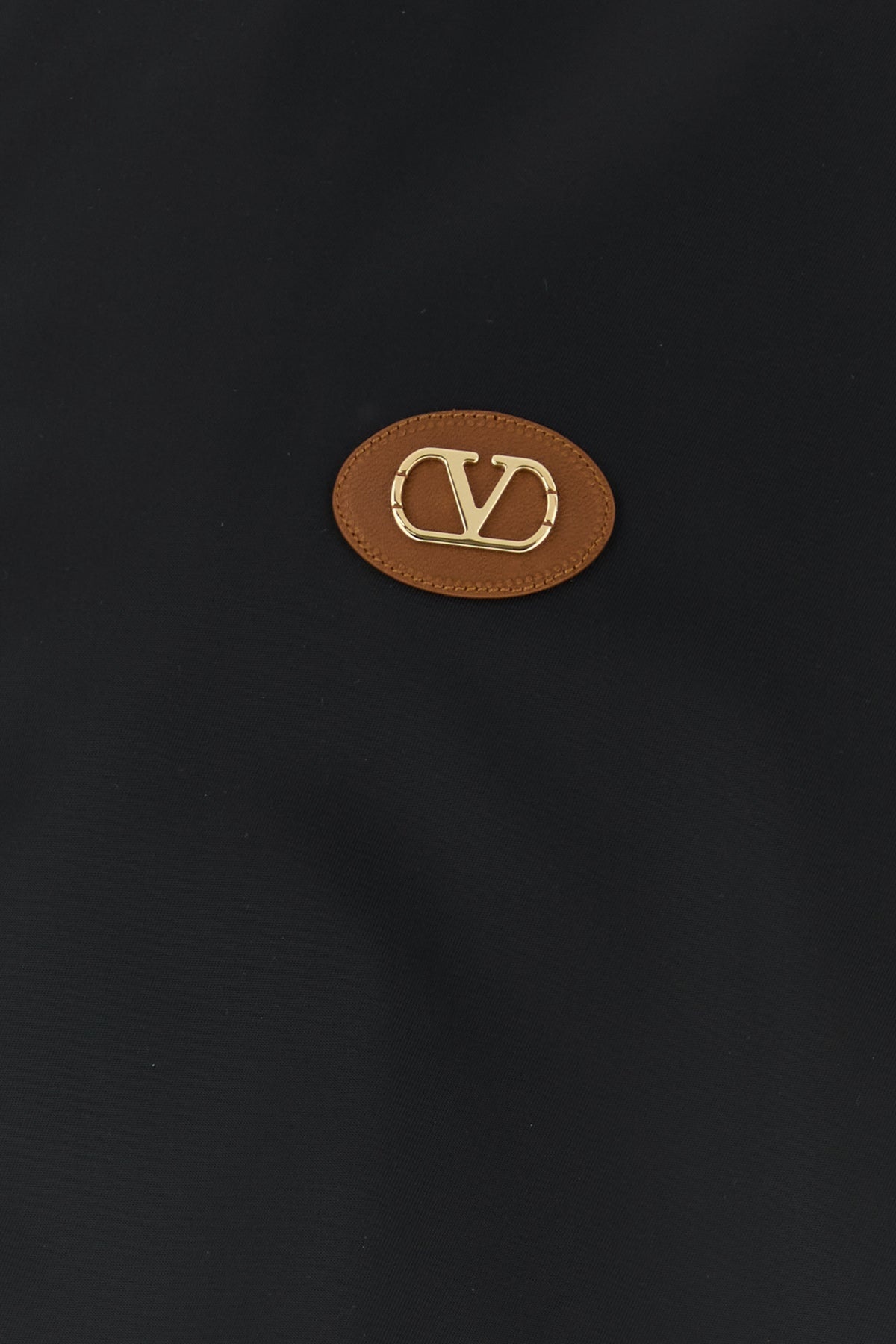 Black nylon windbreaker - 5
