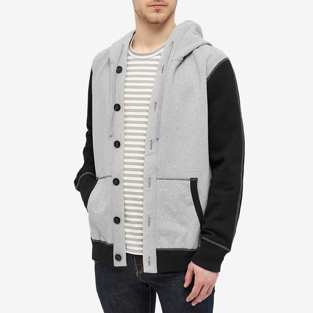 Junya Watanabe MAN X Reigning Champ Contrast Panel Hoody Jacket - 4