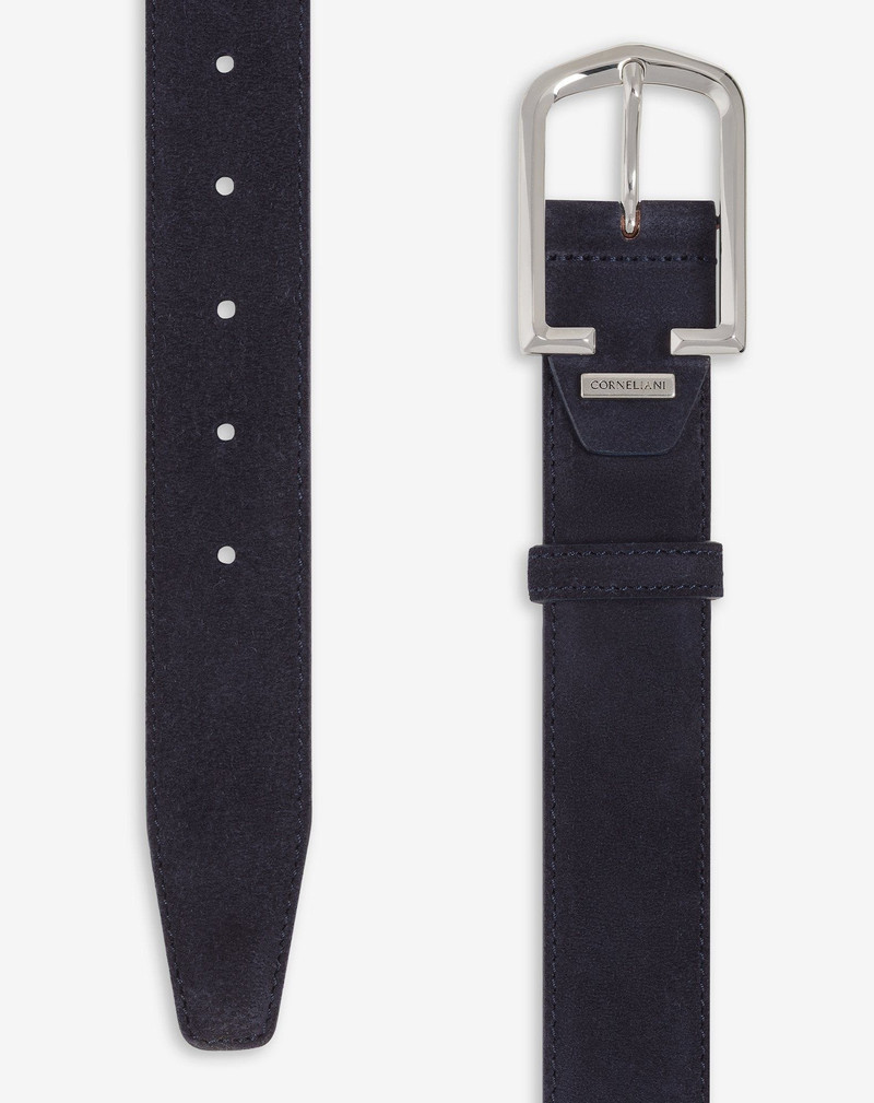 Blue suede belt 3