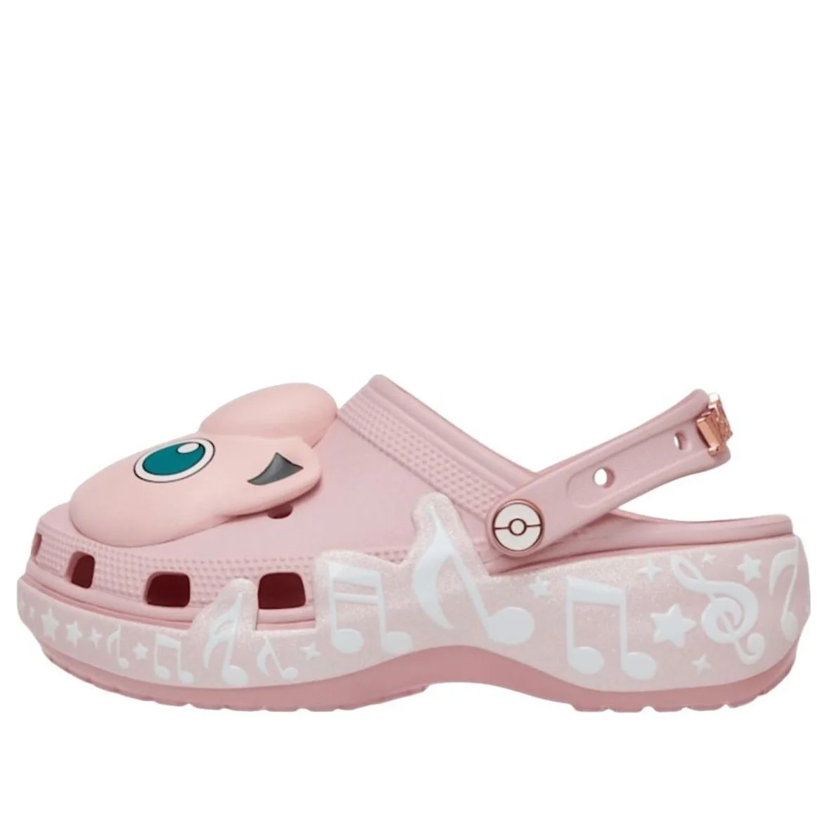 (WMNS) Crocs x Pokémon Classic Platform Clog 'Jigglypuff' 213869-90H - 1