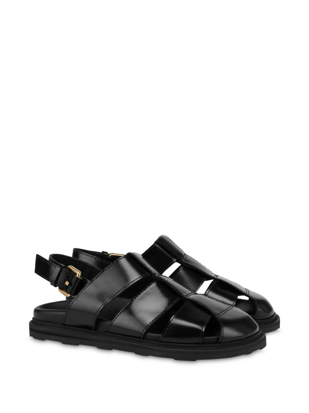 patent leather sandals - 2