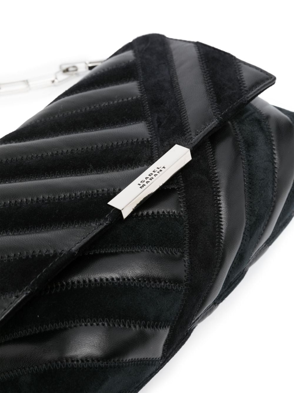 Merine quilted leather crossbody bag - 4