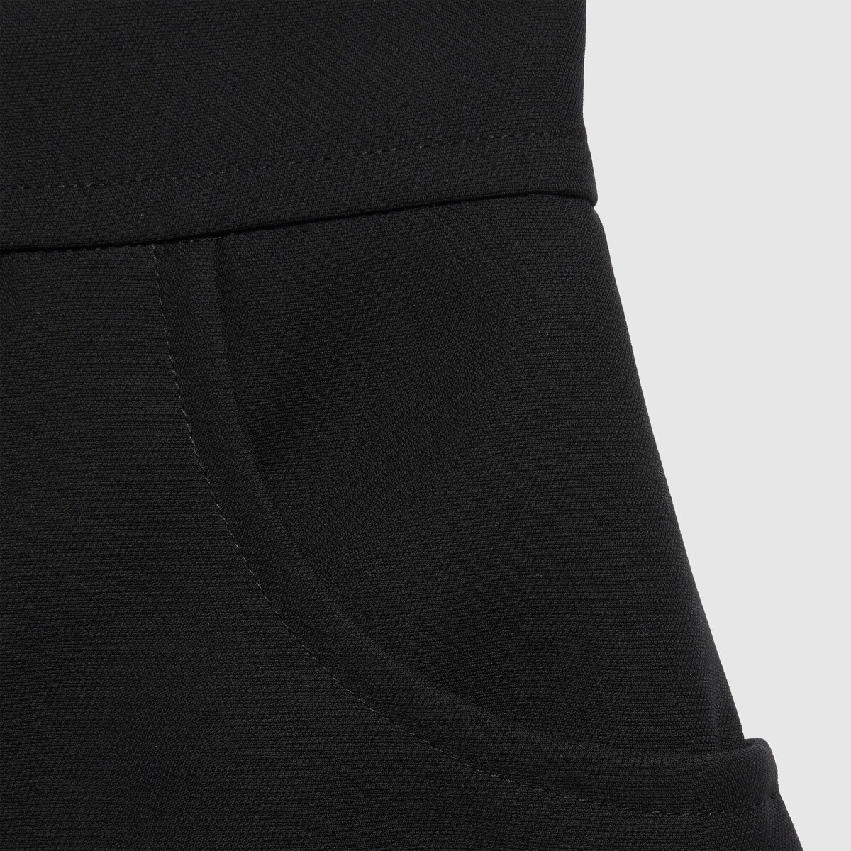 Wool silk crêpe skirt - 4