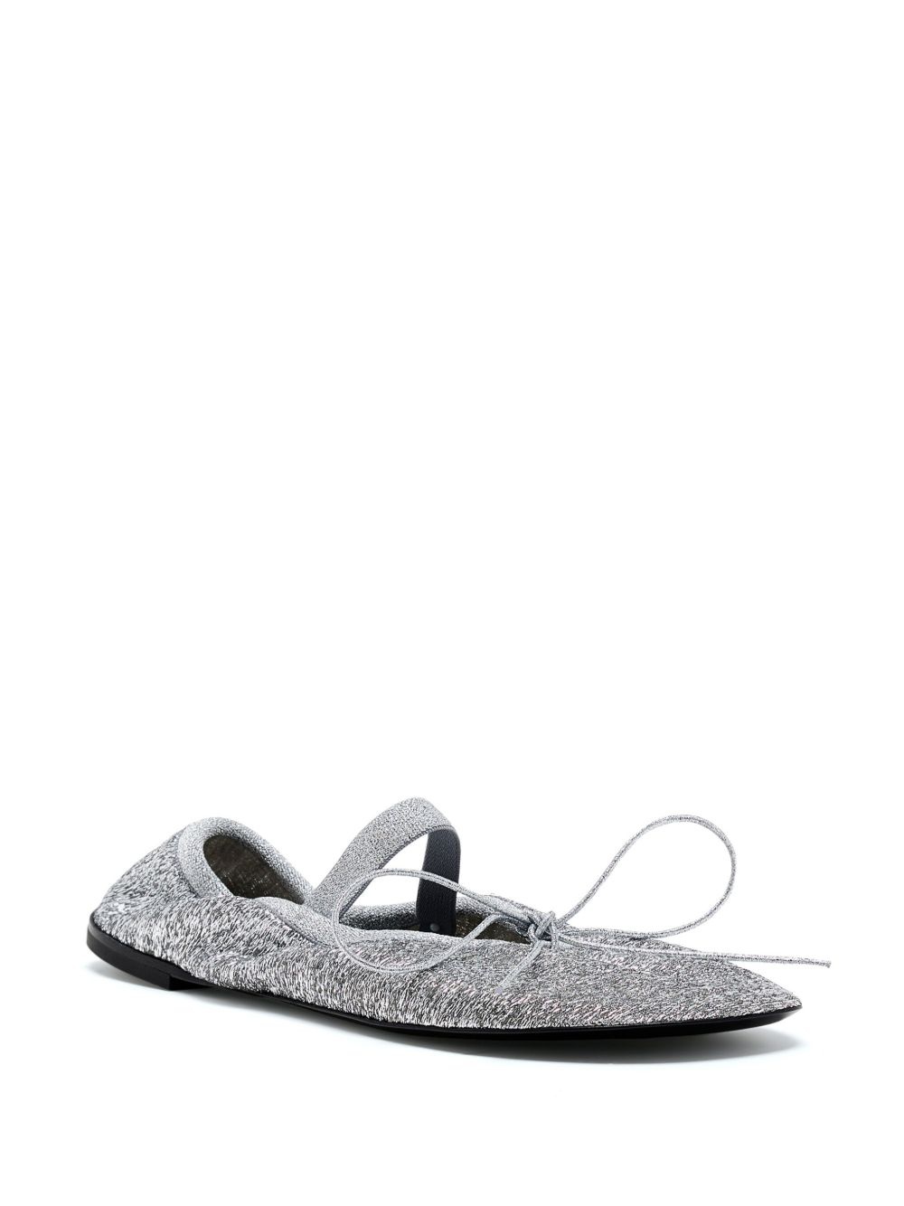 Glove glitter ballet flats - 2