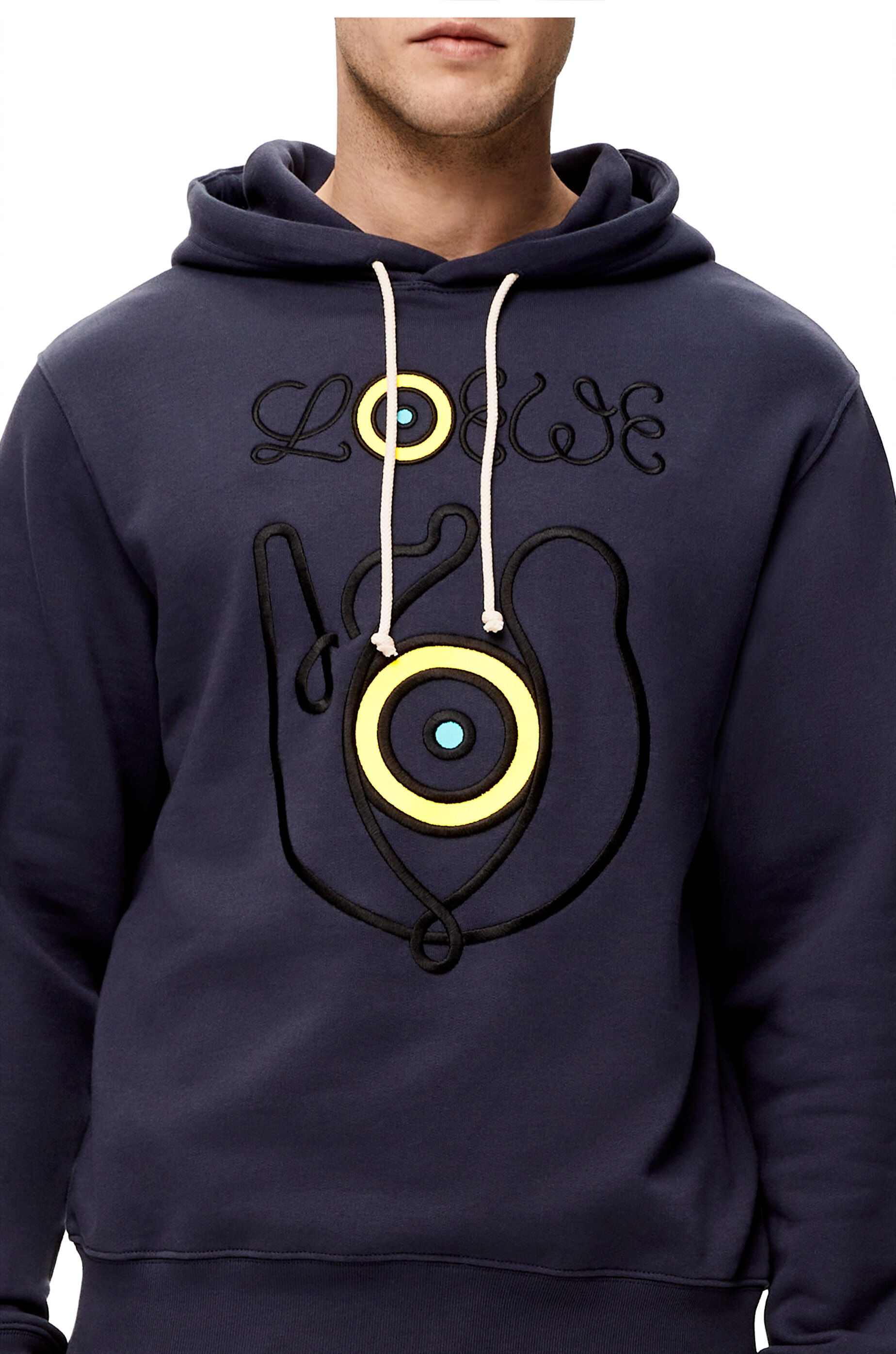 Logo hoodie in cotton - 5