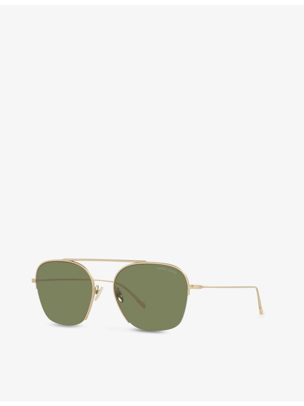 AR6124 pilot-frame metal sunglasses - 2