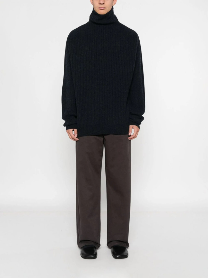 Lemaire felted high neck sweater outlook