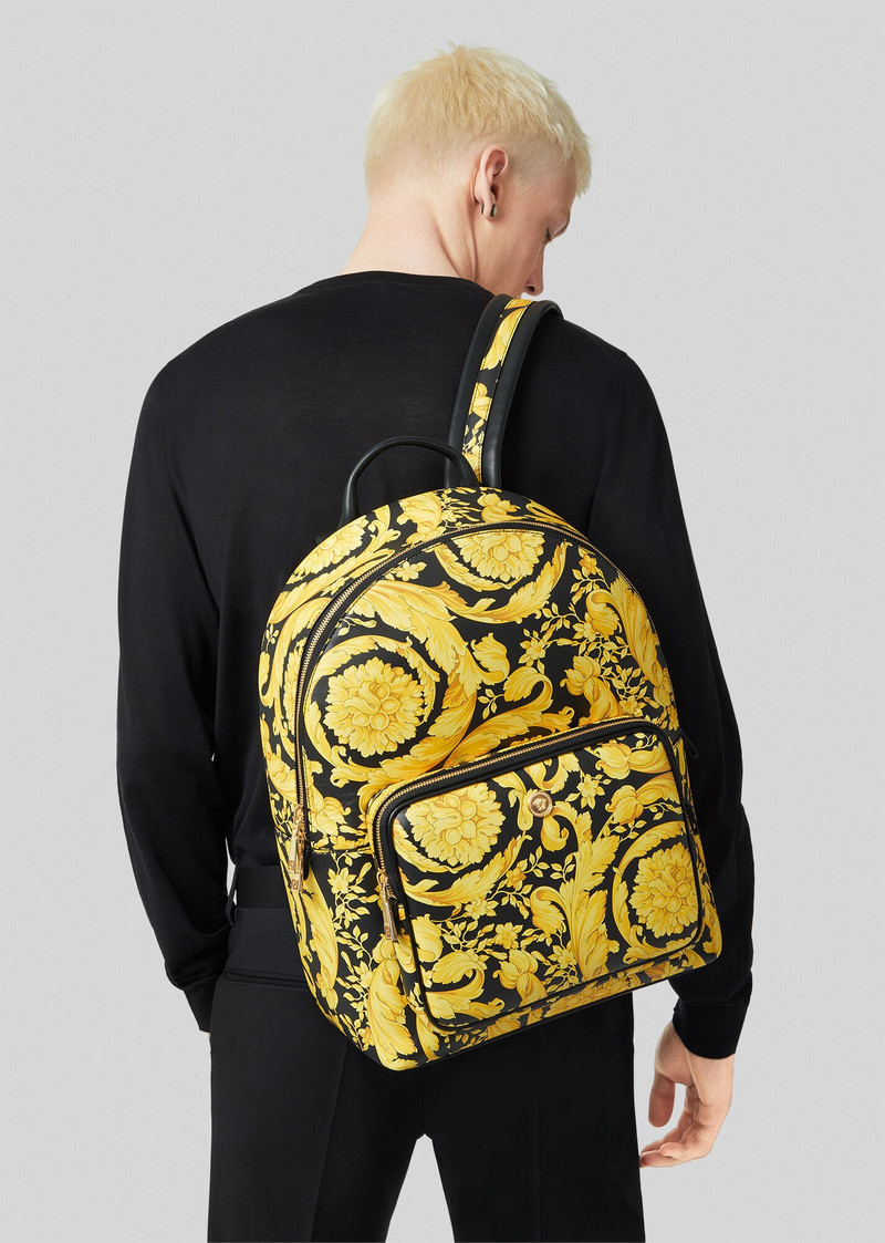 VERSACE Barocco Leather Backpack outlook