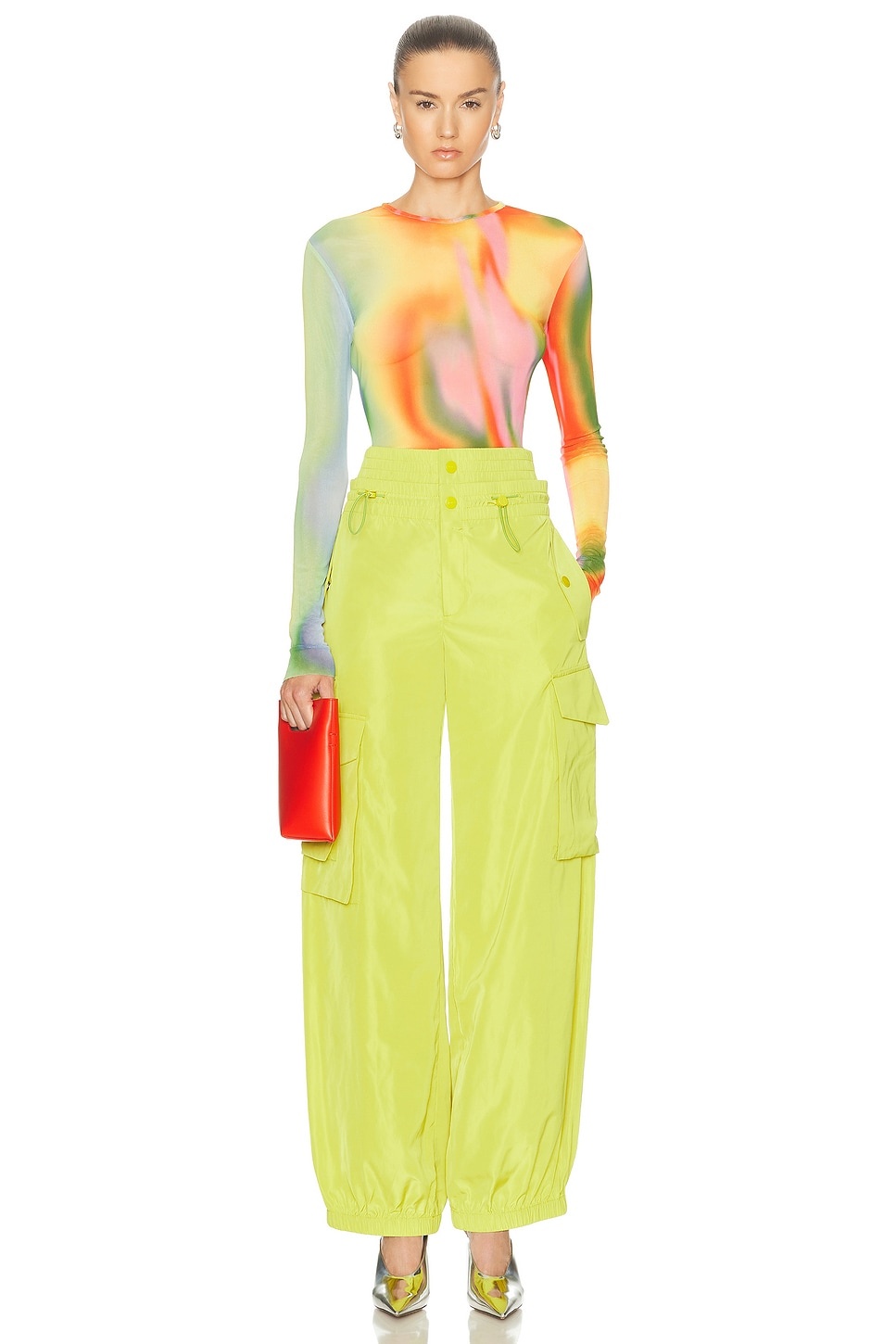 Double Waistband Cargo Pant - 5