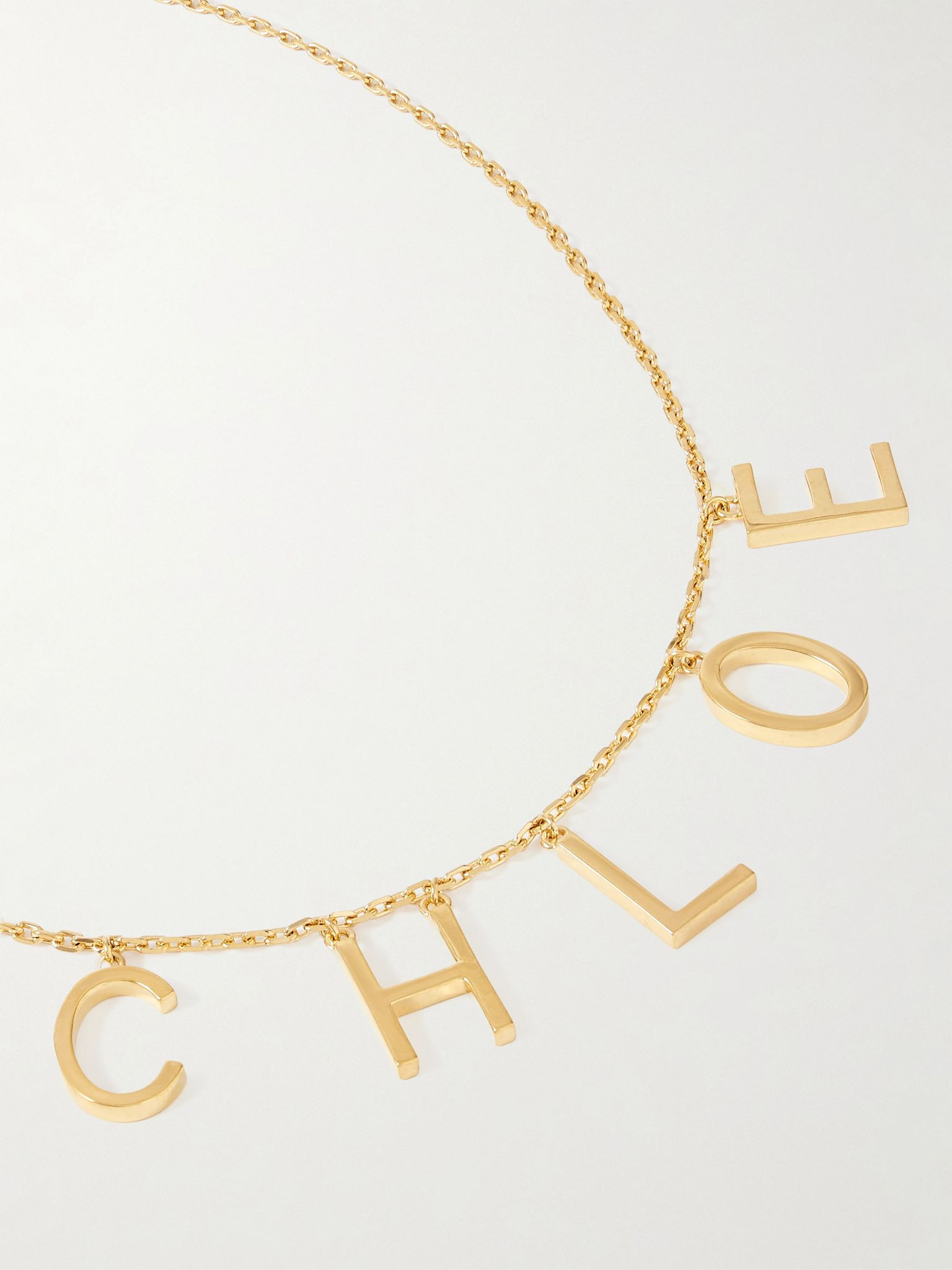 Gold-tone necklace Gold - 4