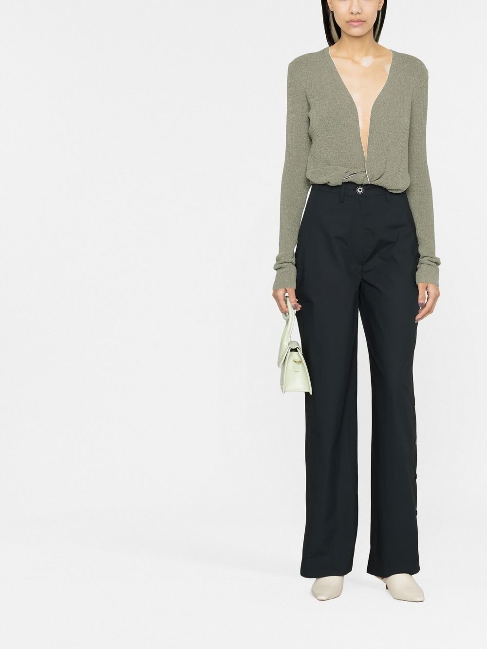 straight-leg trousers - 2