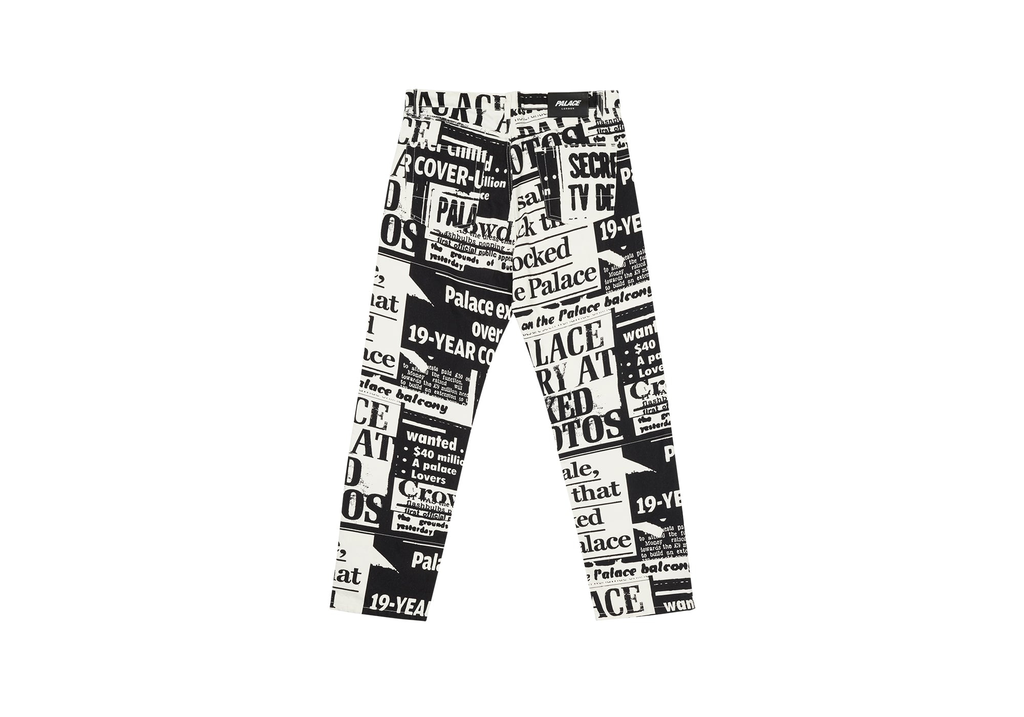 TABLOID DENIM JEAN BLACK - 2