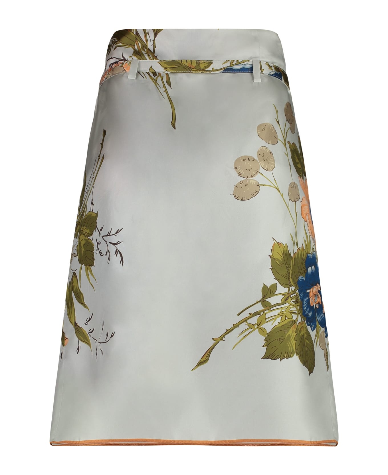 Printed Silk Skirt - 2