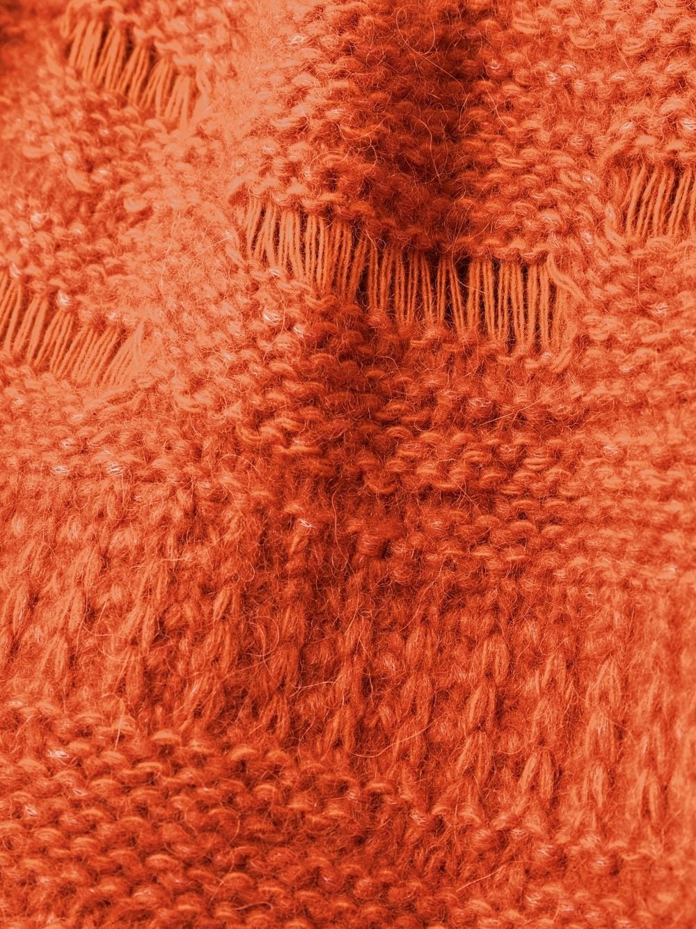 textured knit cardigan - 5