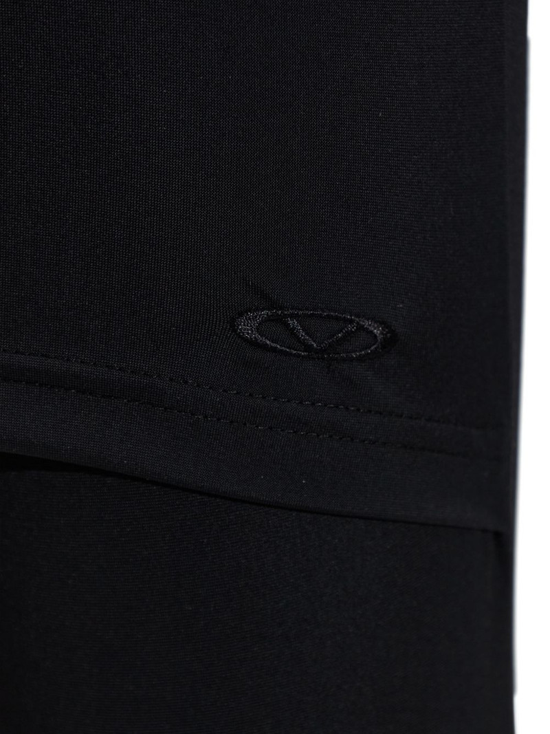 logo-embroidered leggings 5