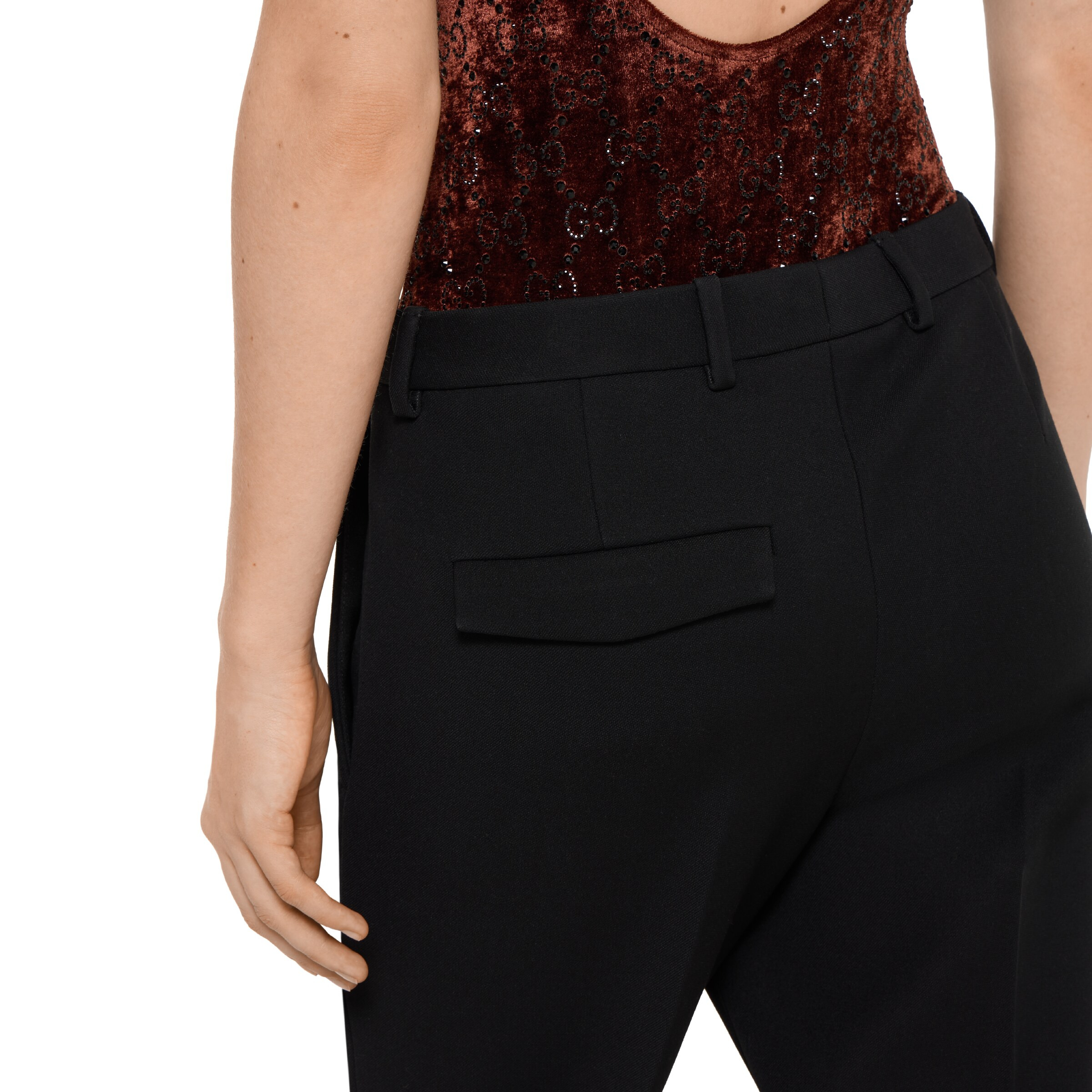 Dry crêpe wool pant - 5