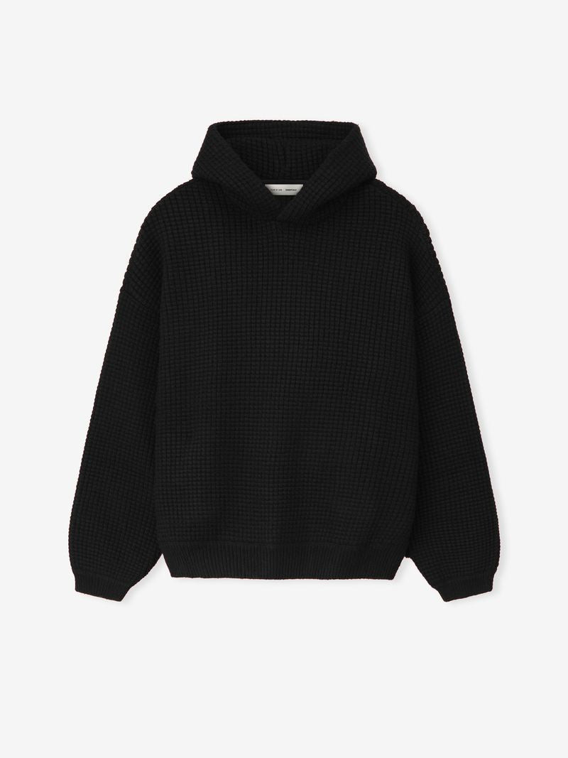 Heavy Waffle 90's Hoodie - 1