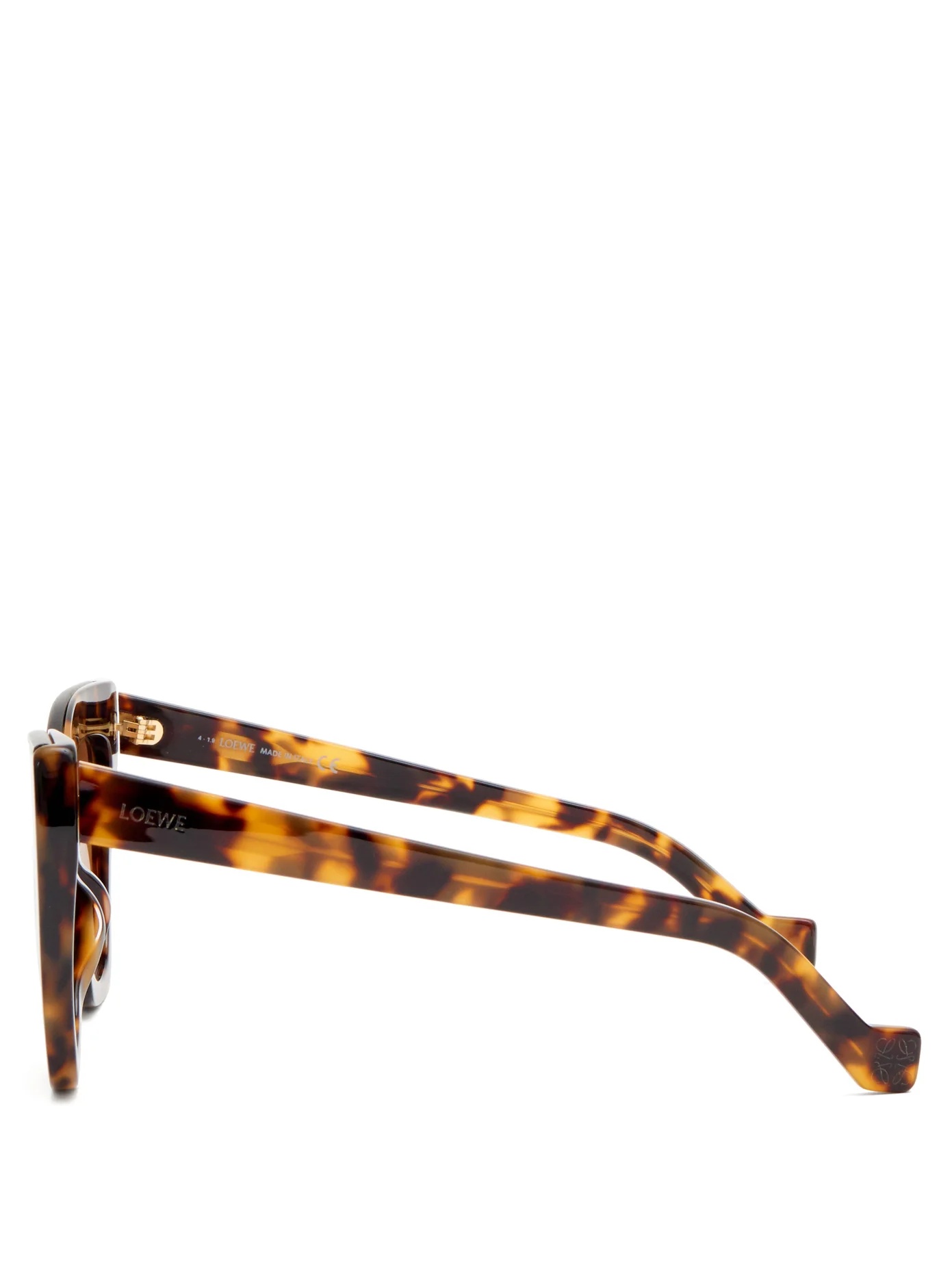 Cat-eye tortoiseshell-acetate sunglasses - 3