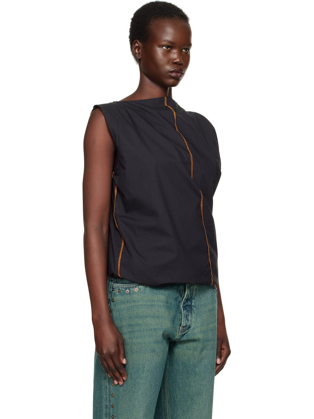 Black Turn Blouse - 2