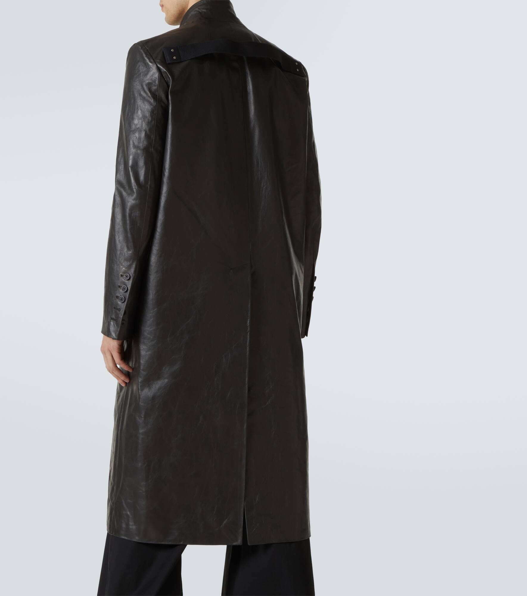 Leather coat - 4
