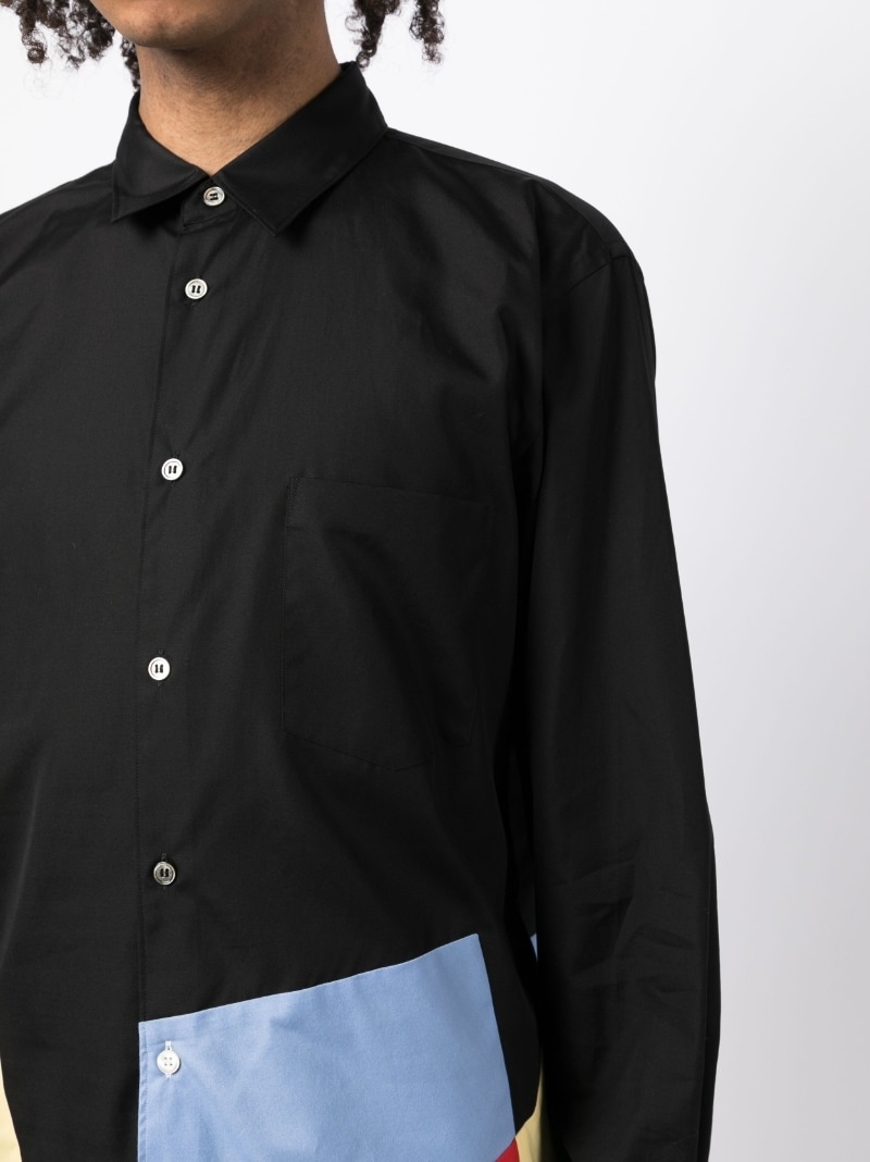 graphic-print long-sleeved shirt - 5