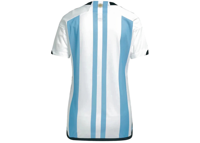 adidas adidas Womens Argentina 2022 Home Jersey White/Light Blue outlook