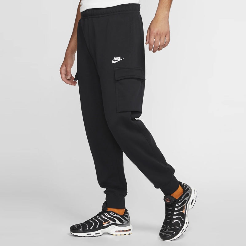 Nike NSW Club Cargo Joggers 'Black' CD3129-010 - 6