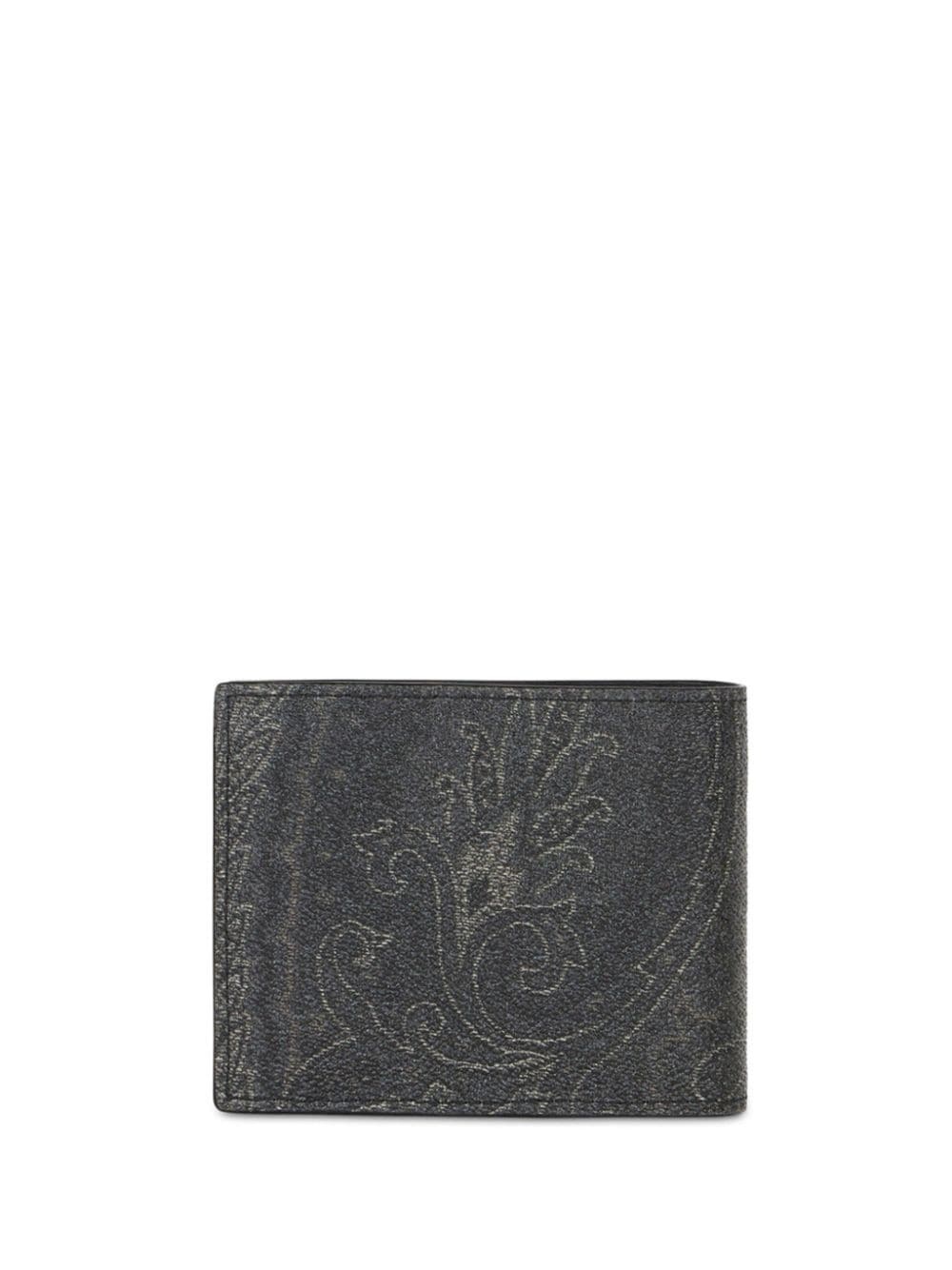 paisley-print cotton-blend wallet - 2