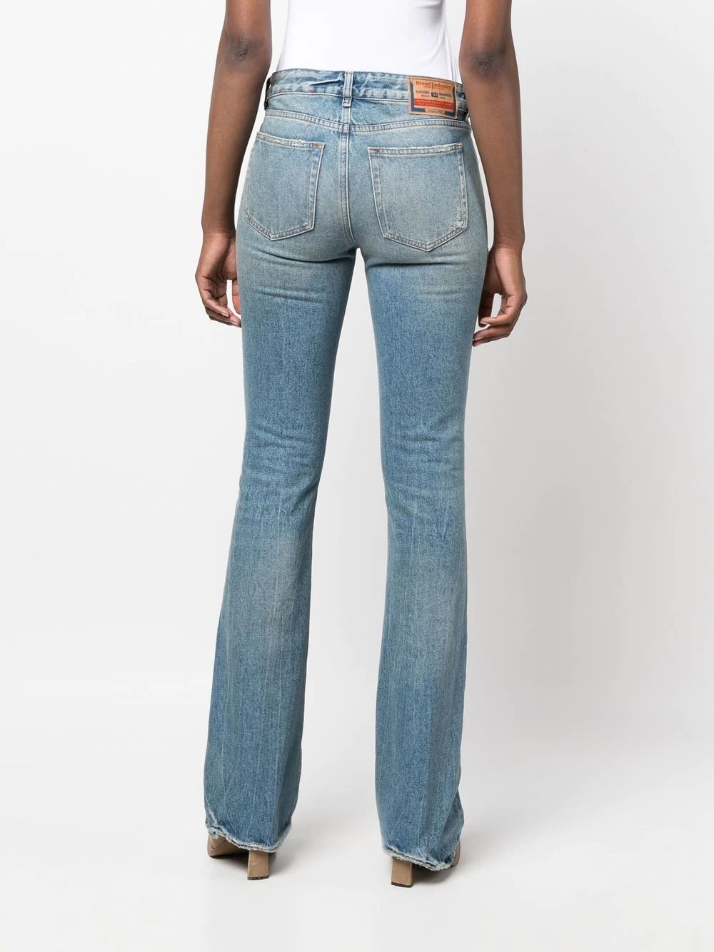 D-Ebbey faded bootcut jeans - 4