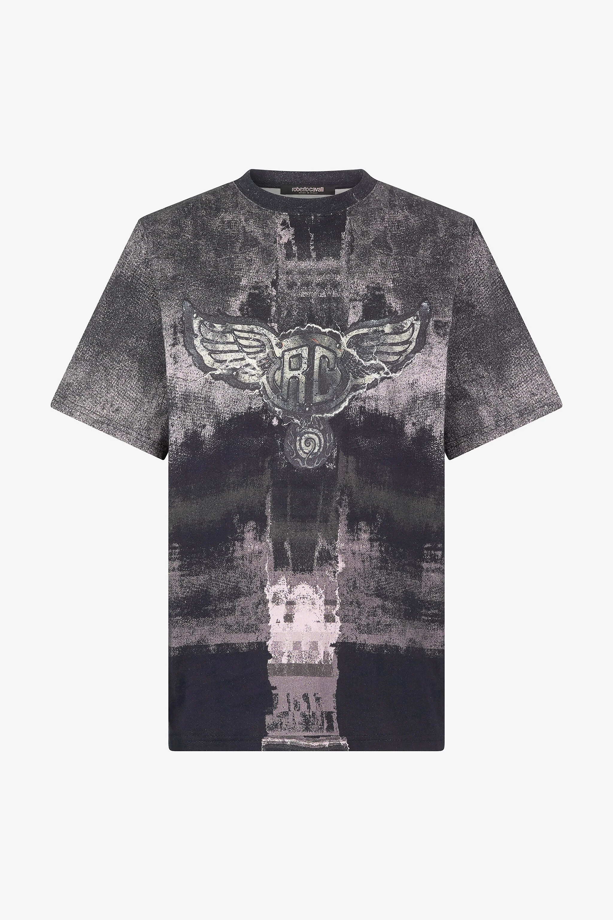 T-Shirt With Winged Monogram - 1