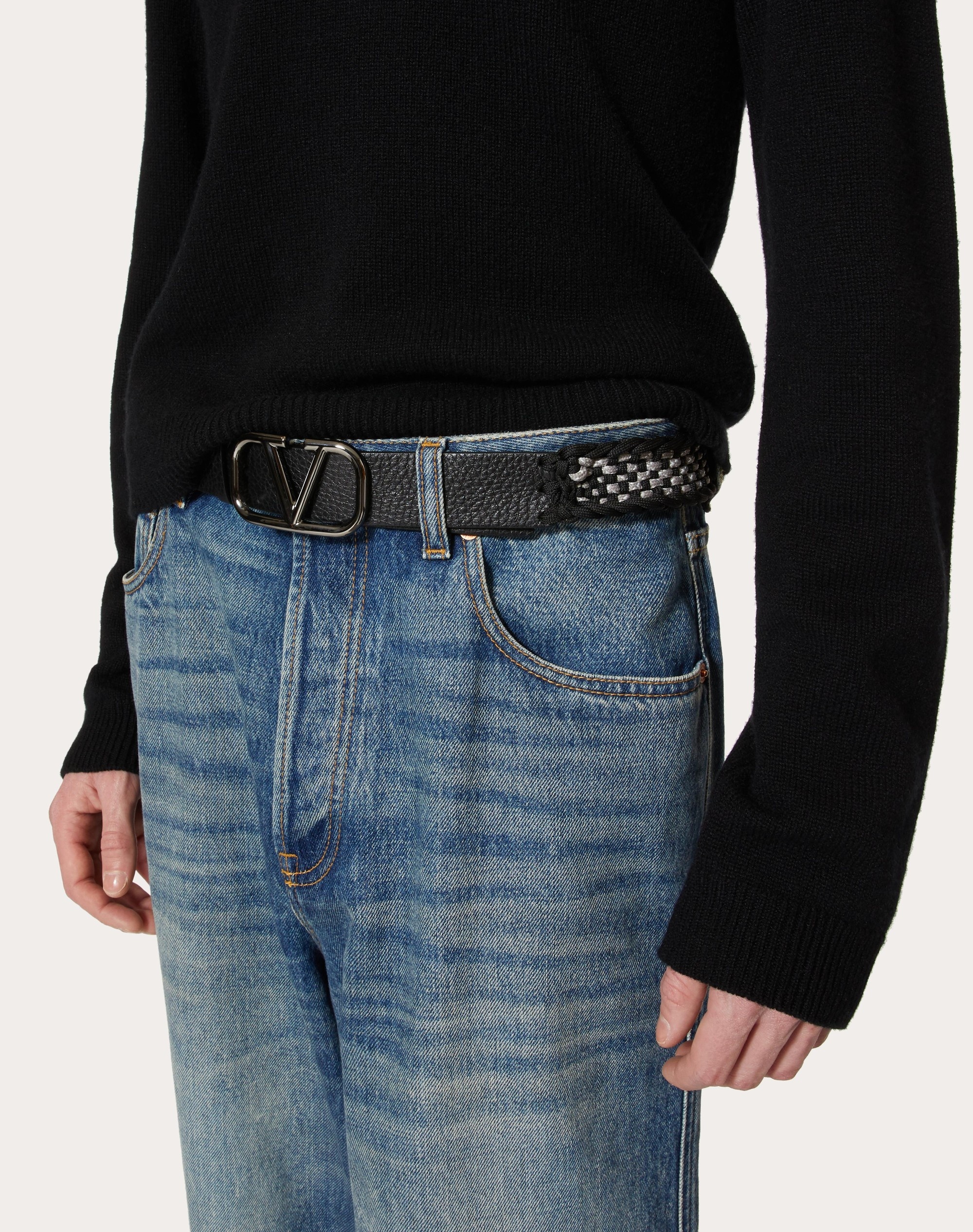 VLOGO SIGNATURE FABRIC BELT 30MM - 5