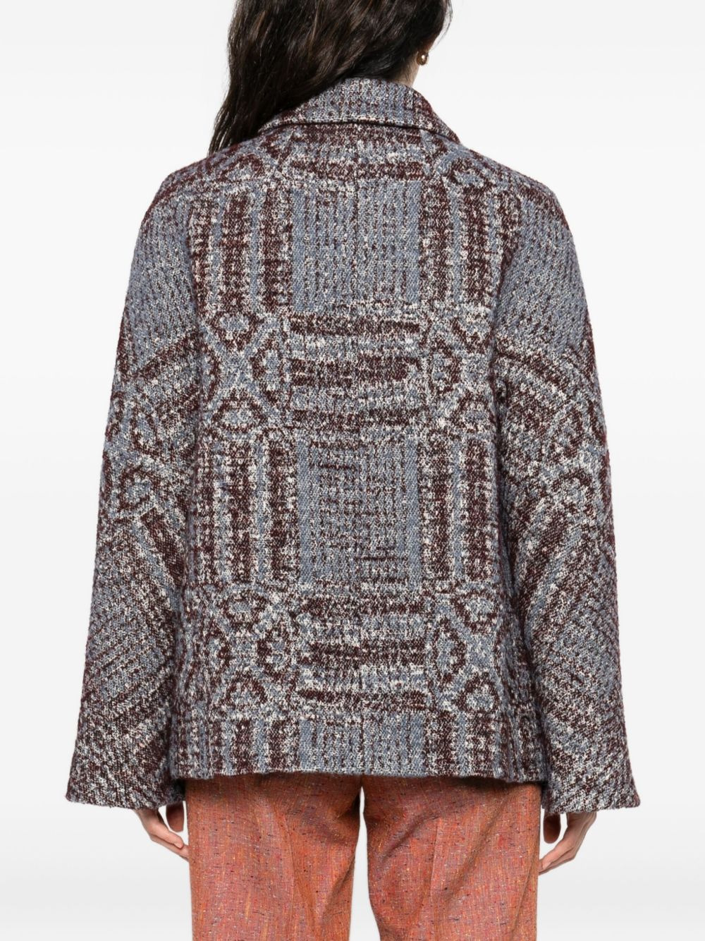 patterned jacket - 4
