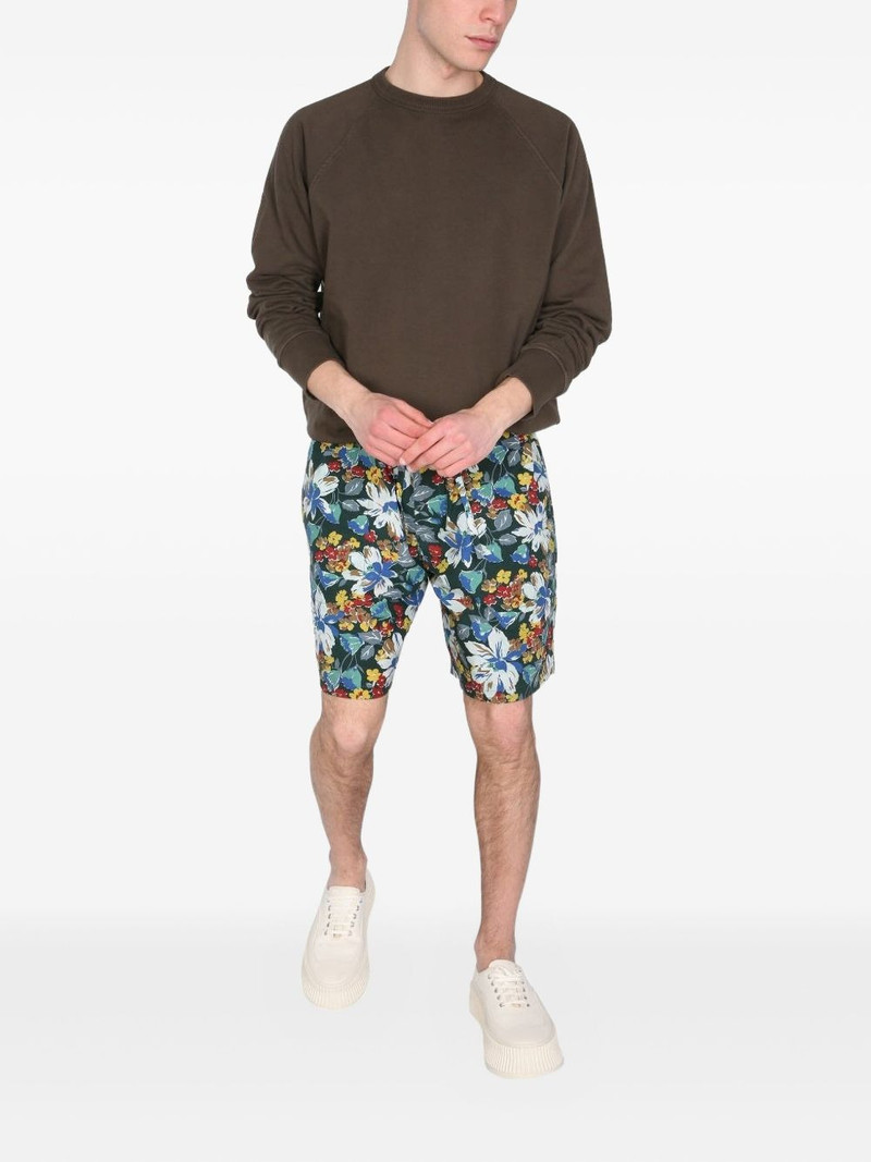 YMC floral-print shorts outlook