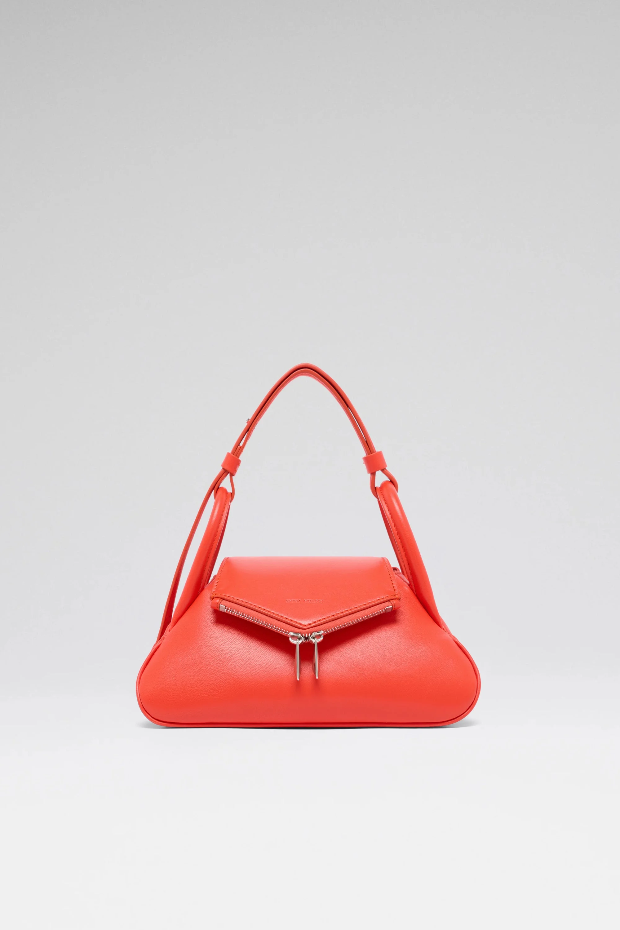 GEMINI SMALL SHOULDER BAG TANGERINE NAPPA - 1