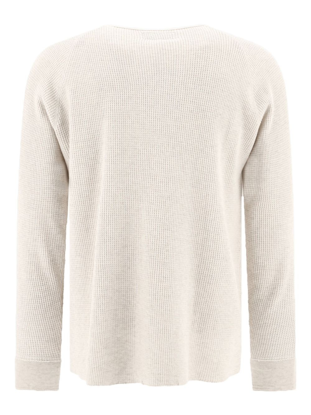 waffle-knit crew-neck T-shirt - 2
