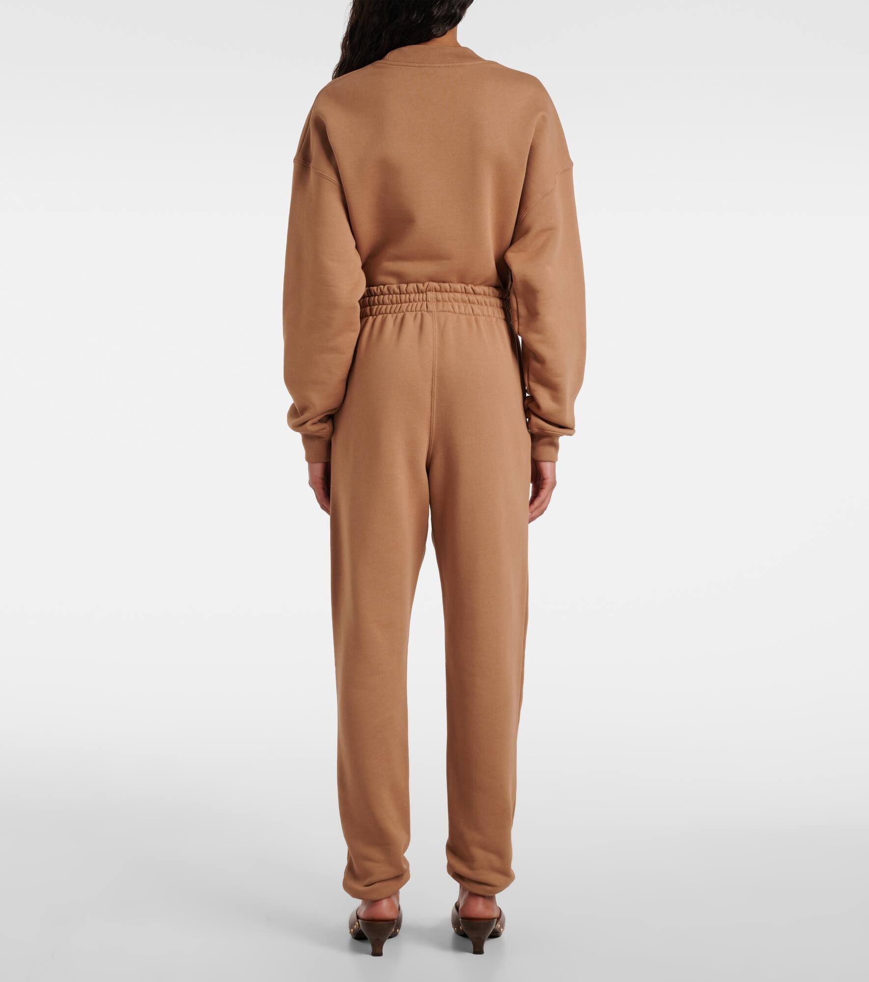 Cotton fleece sweatpants - 3