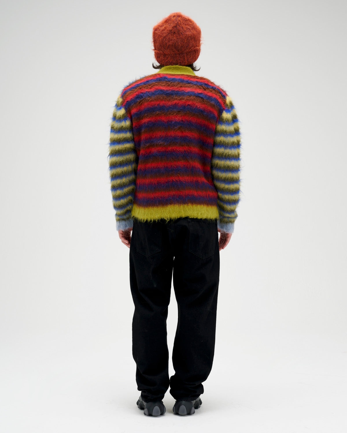 Blurry Lines Alpaca Cardigan - Multi - 7