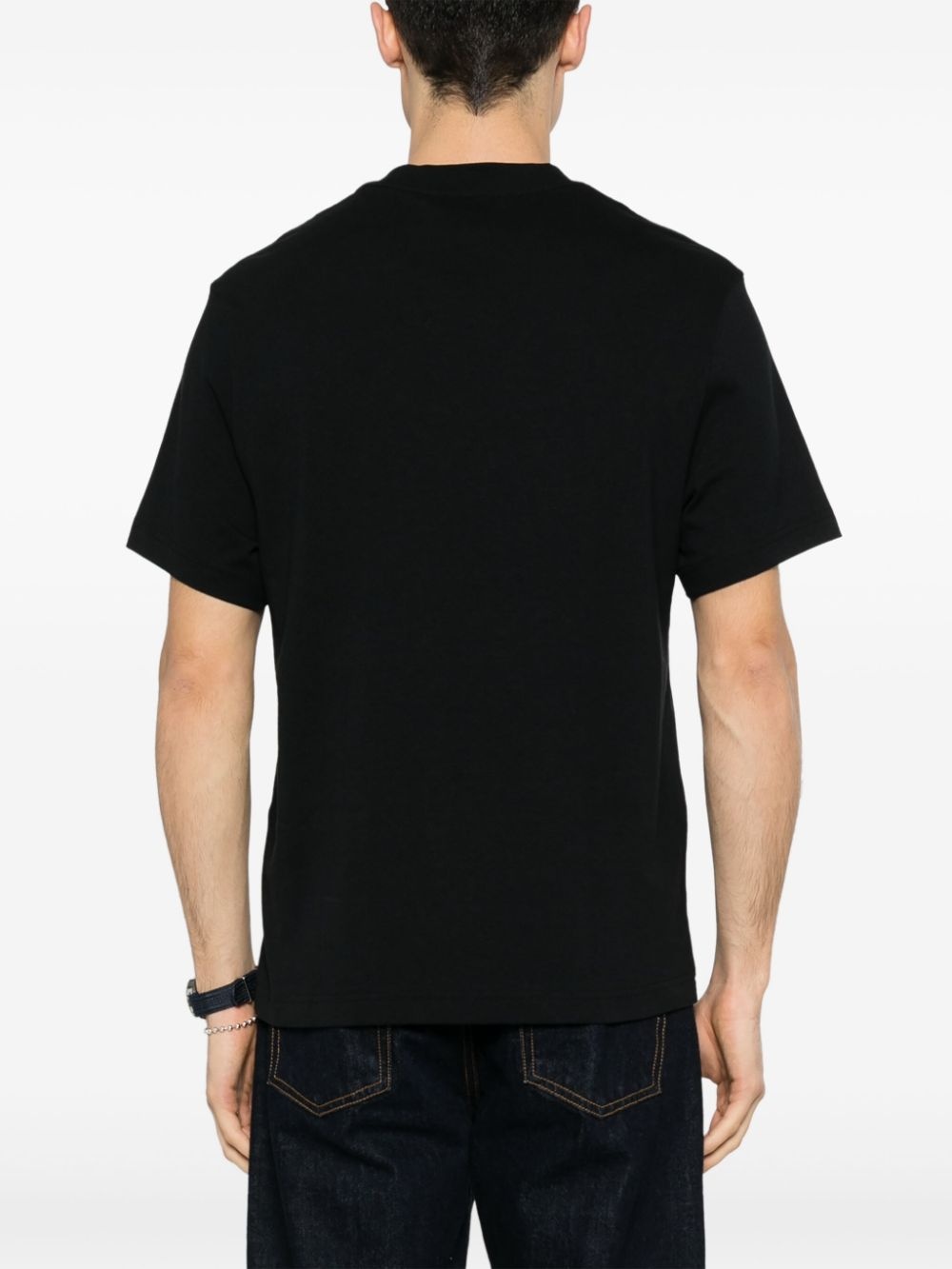 logo-print cotton T-shirt - 4