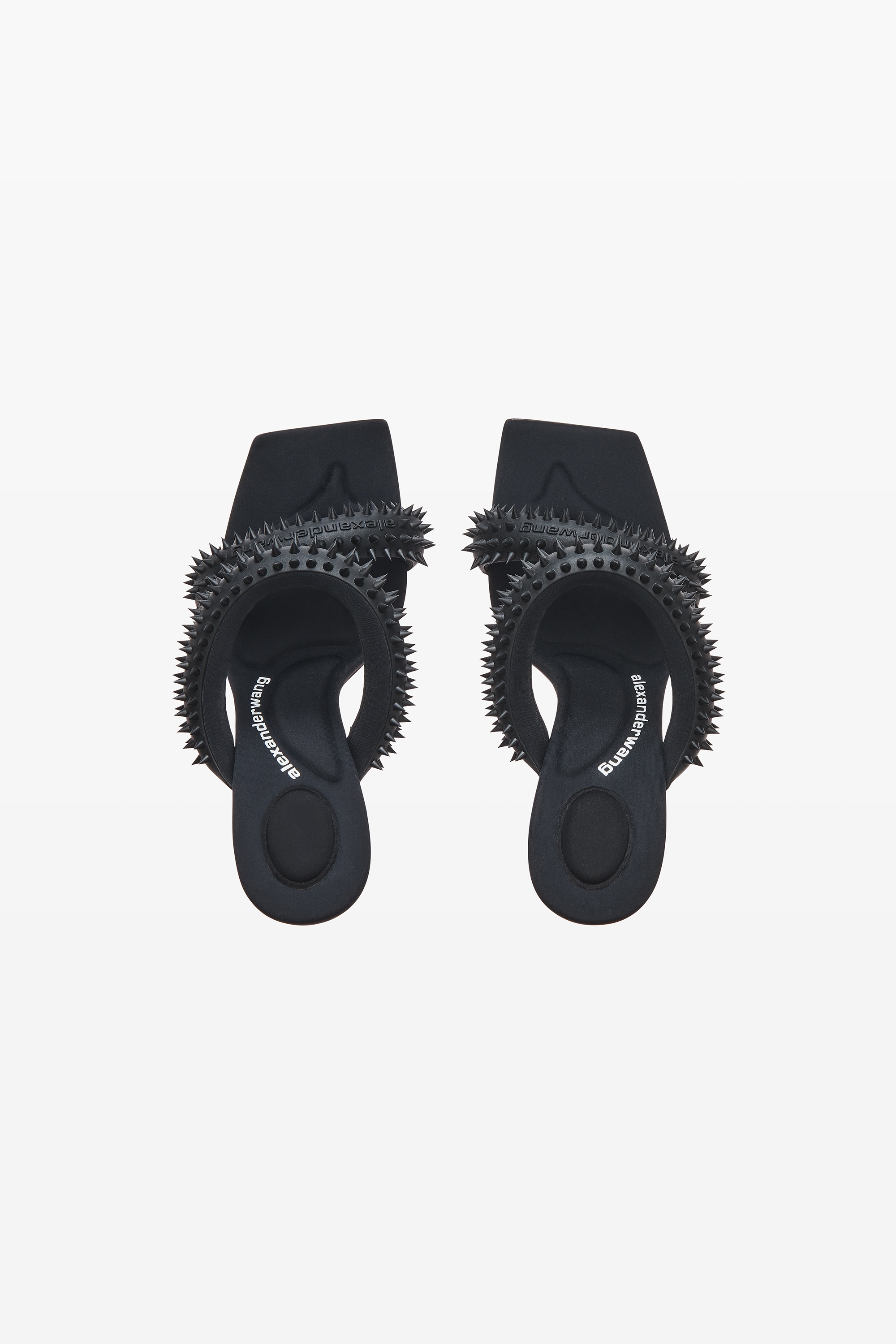 julie 105mm sandal in rubberized spikes - 6